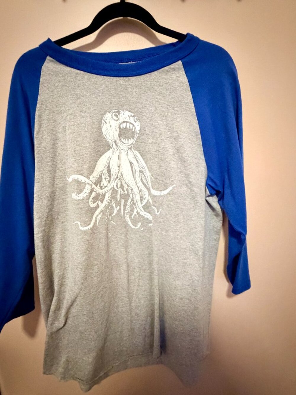 Official Dirty Heads Octo raglan baseball tee in a size Large